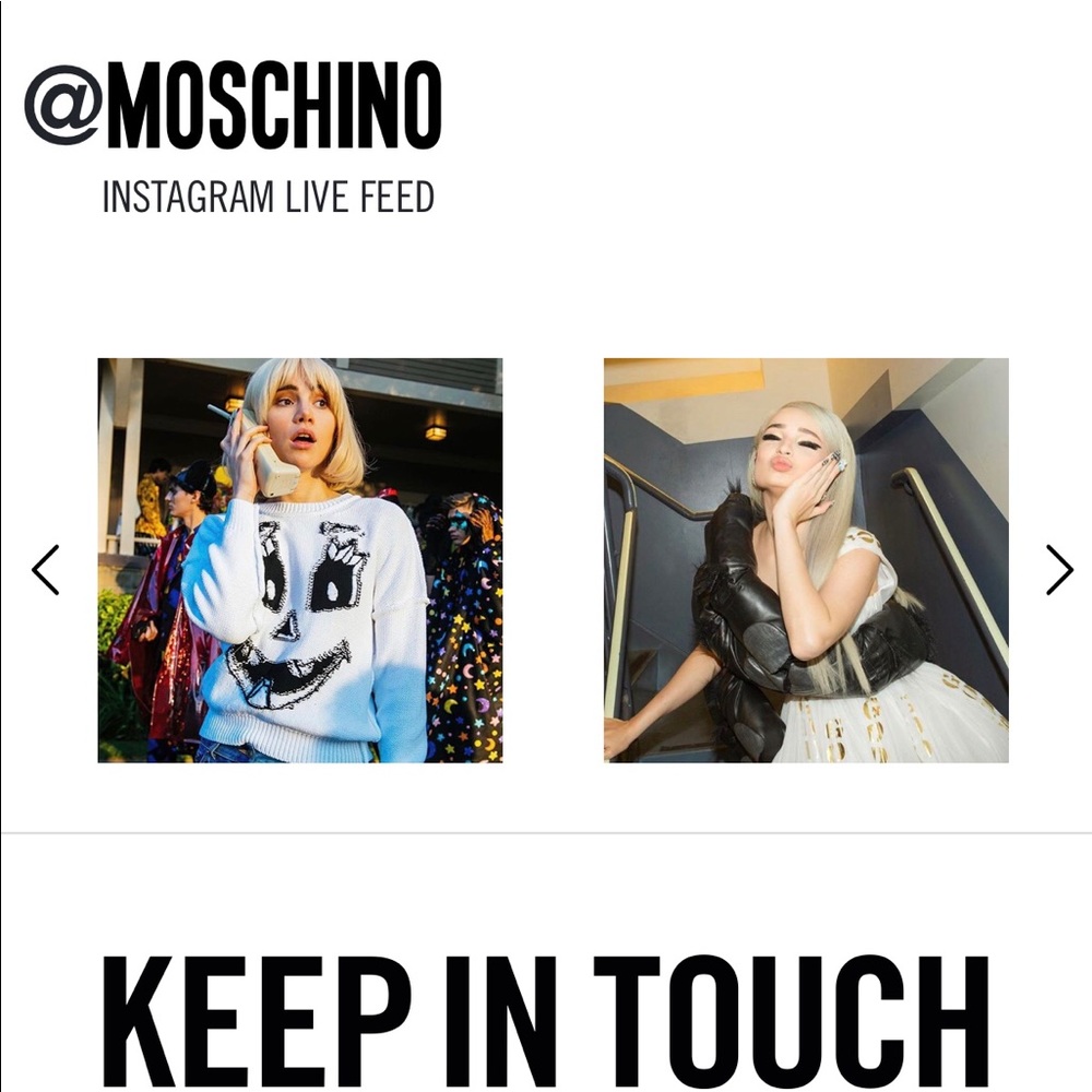 Online Exclusive H&Moschino black and white Beach towel - Picture 5 of 10